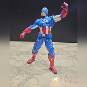 Marvel Avengers Captain America Talking Electronic Action Figure 2012, 10"‎